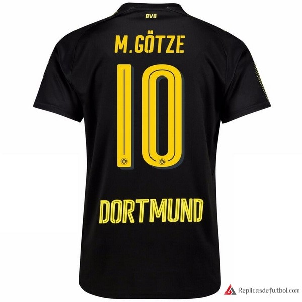 Camiseta Borussia Dortmund Segunda equipación M.Gotze 2017-2018
